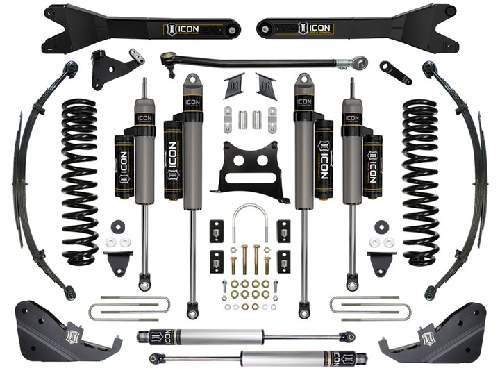ICON Vehicle Dynamics 2017-2022 Ford F250/F350, 7" Lift, Stage 4 Suspension System, w/Radius Arm
