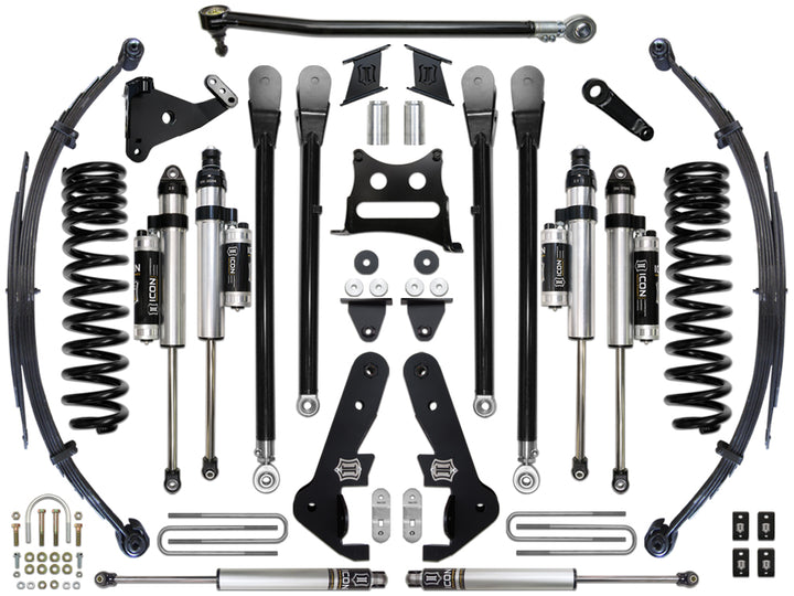 ICON Vehicle Dynamics 2017-2022 Ford F250/F350, 7" Lift, Stage 5 Suspension System
