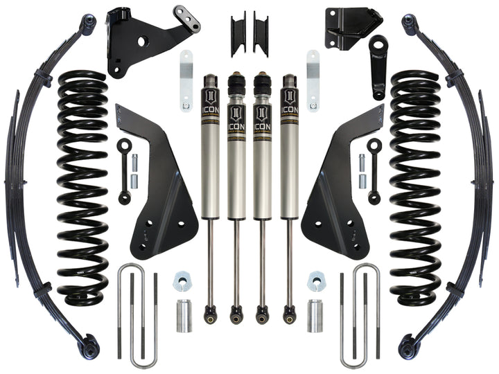 ICON Vehicle Dynamics 2008-2010 Ford F250/F350, 7" Lift, Stage 2 Suspension System