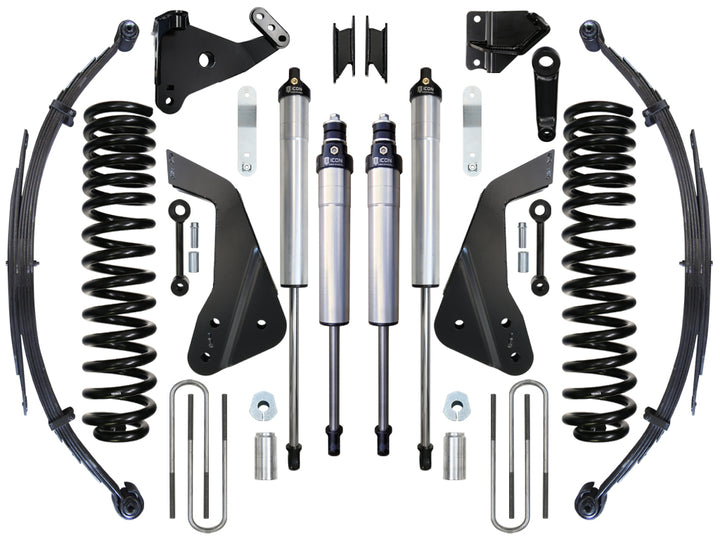 ICON Vehicle Dynamics 2008-2010 Ford F250/F350, 7" Lift, Stage 3 Suspension System