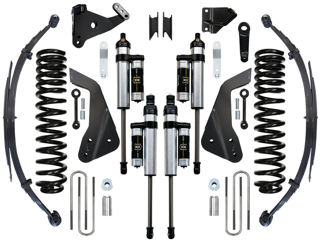 ICON Vehicle Dynamics 2008-2010 Ford F250/F350, 7" Lift, Stage 4 Suspension System