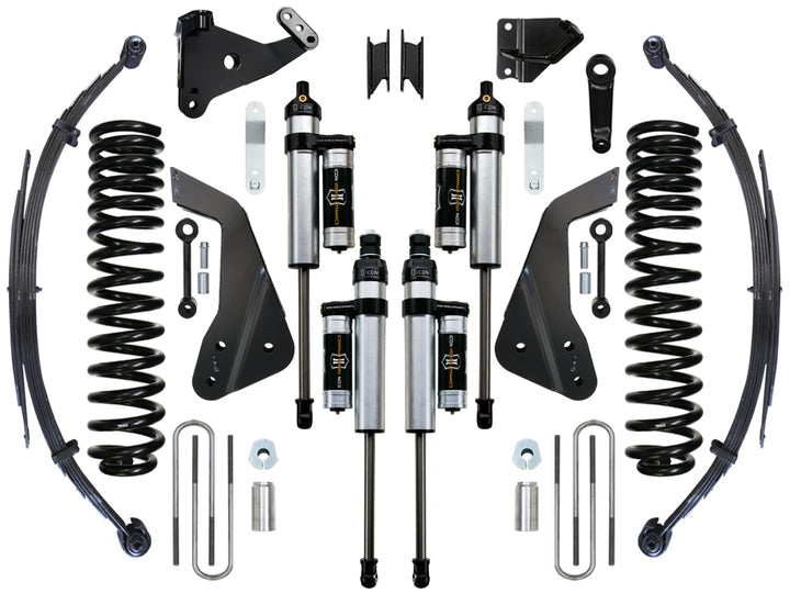 ICON Vehicle Dynamics 2008-2010 Ford F250/F350, 7" Lift, Stage 4 Suspension System