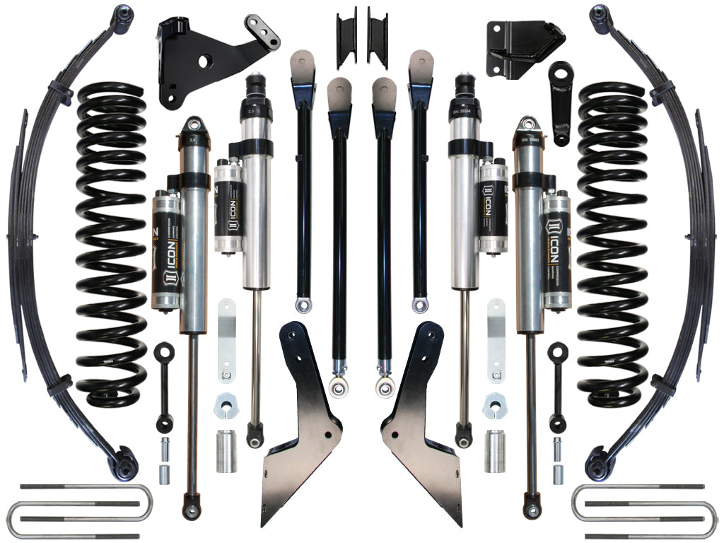 ICON Vehicle Dynamics 2008-2010 Ford F250/F350, 7" Lift, Stage 5 Suspension System