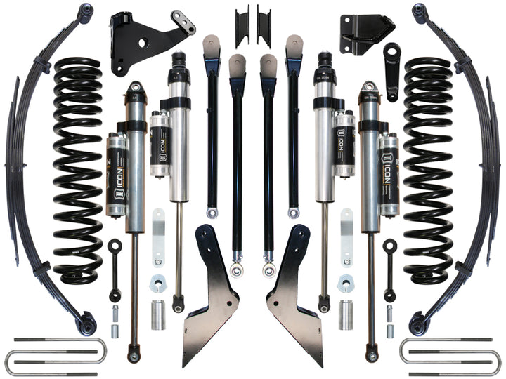 ICON Vehicle Dynamics 2008-2010 Ford F250/F350, 7" Lift, Stage 5 Suspension System