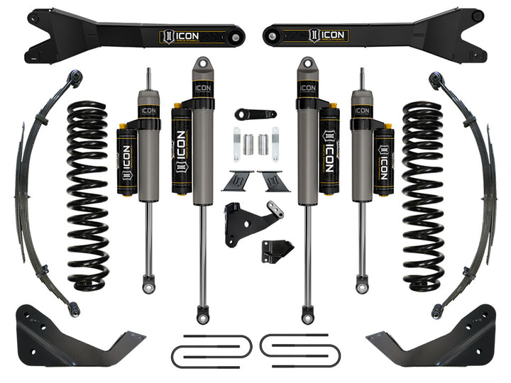 ICON Vehicle Dynamics 2008-2010 Ford F250/F350, 7" Lift, Stage 5 Suspension System, w/Radius Arm