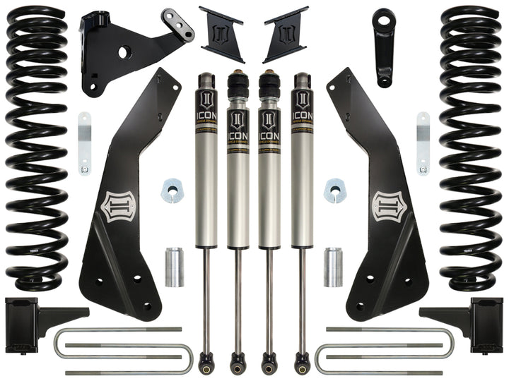ICON Vehicle Dynamics 2011-2016 Ford F250/F350, 7" Lift, Stage 1 Suspension System