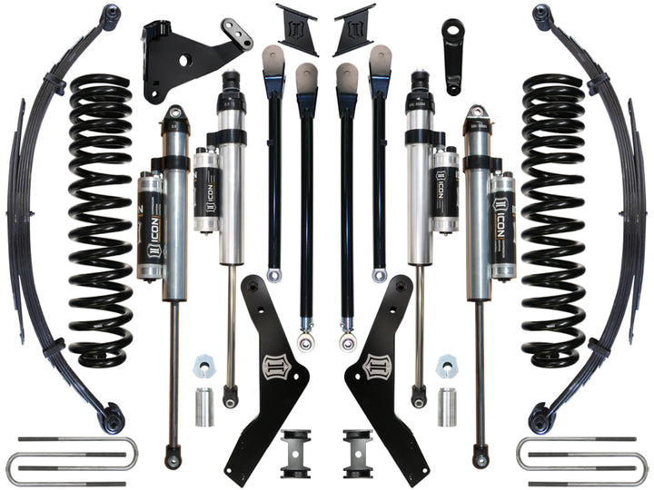 ICON Vehicle Dynamics 2011-2016 Ford F250/F350, 7" Lift, Stage 5 Suspension System
