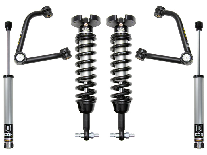 ICON Vehicle Dynamics 2019-2026 Chevrolet Silverado 1500/GMC Sierra 1500, 1.5-3.5" Lift, Stage 2 Suspension System, Tubular