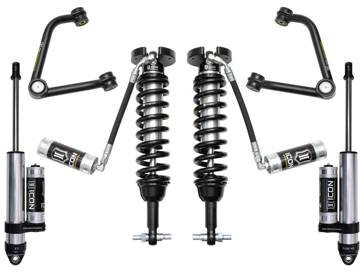 ICON Vehicle Dynamics 2019-2026 Chevrolet Silverado 1500/GMC Sierra 1500, 1.5-3.5" Lift, Stage 3 Suspension System, Tubular