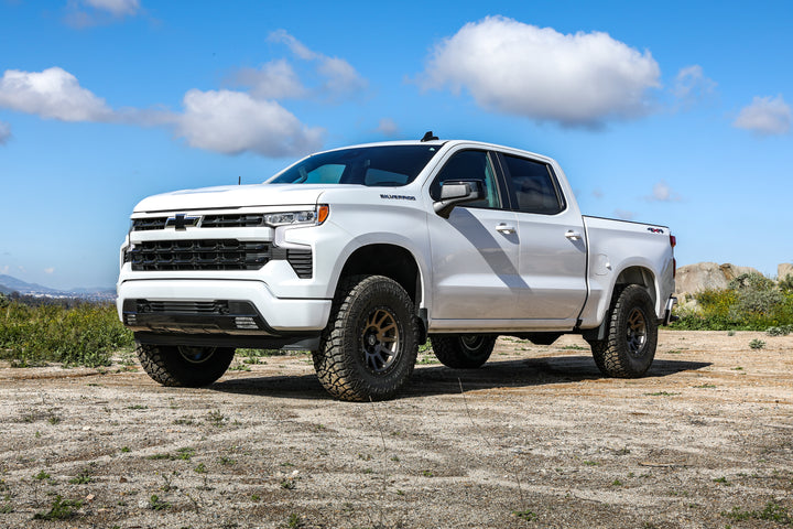 ICON Vehicle Dynamics 2019-2026 Chevrolet Silverado 1500/GMC Sierra 1500, 2.375-3.75" Lift, Stage 2 EXP Suspension System, Tubular