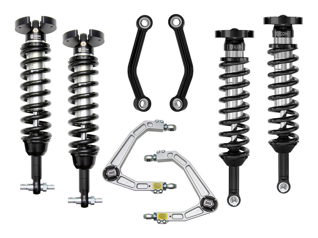 ICON Vehicle Dynamics 2021-2026 Chevrolet Tahoe &amp; Suburban, 2.5-3.25" Lift, Stage 2 Suspension System, Billet
