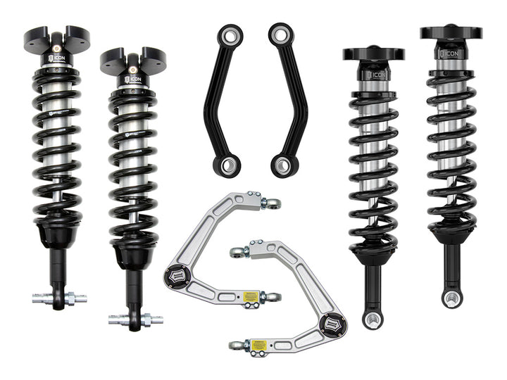 ICON Vehicle Dynamics 2021-2026 Chevrolet Tahoe &amp; Suburban, 2.5-3.25" Lift, Stage 2 Suspension System, Billet