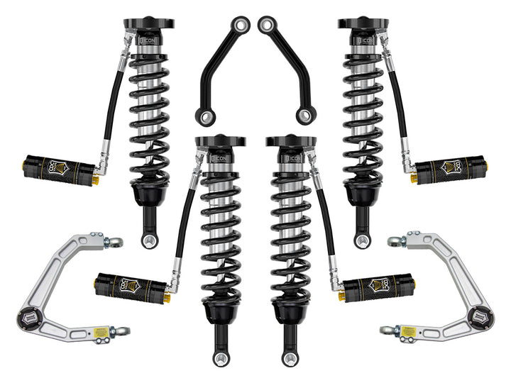 ICON Vehicle Dynamics 2021-2026 Chevrolet Tahoe &amp; Suburban, 2.5-3.25" Lift, Stage 4 Suspension System, Billet