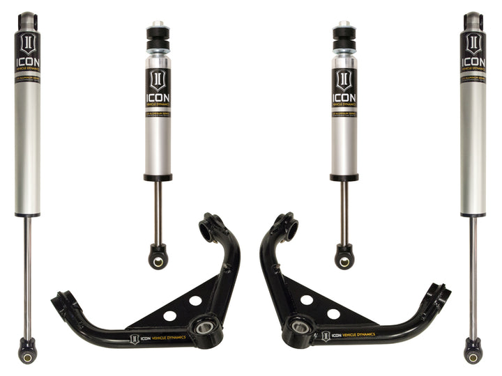 ICON Vehicle Dynamics 2001-2010 GM 2500/3500 HD, 0-2" Lift, Stage 2 Suspension System