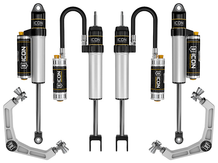 ICON Vehicle Dynamics 2020-2026 GM 2500/3500 HD, 0-2" Lift, Stage 3 Suspension System, Billet