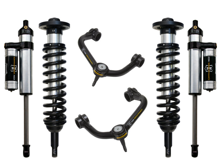 ICON Vehicle Dynamics 2009-2013 Ford F-150 4WD, 0-2.63" Lift, Stage 3 Suspension System, Tubular