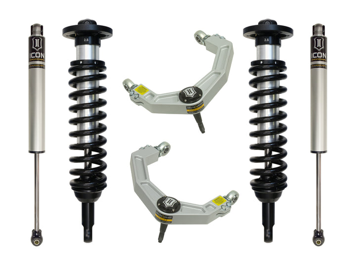 ICON Vehicle Dynamics 2009-2013 Ford F-150 2WD, 0-2.63" Lift, Stage 2 Suspension System, Billet