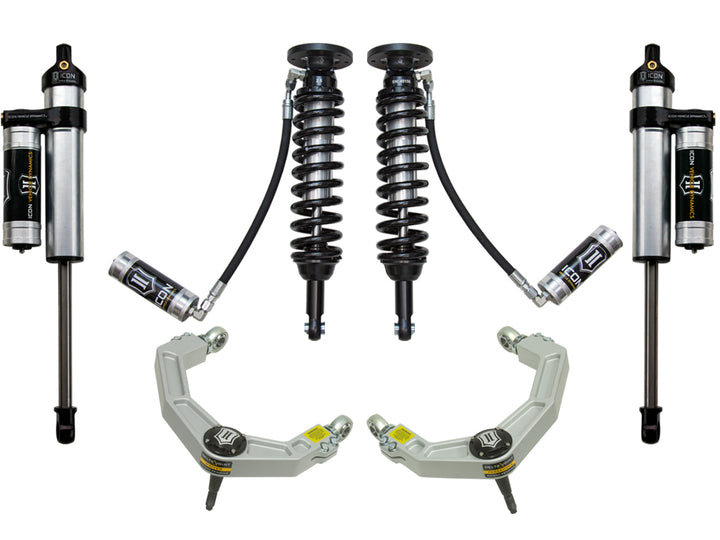 ICON Vehicle Dynamics 2009-2013 Ford F-150 2WD, 1.75-2.63" Lift, Stage 3 Suspension System, Billet