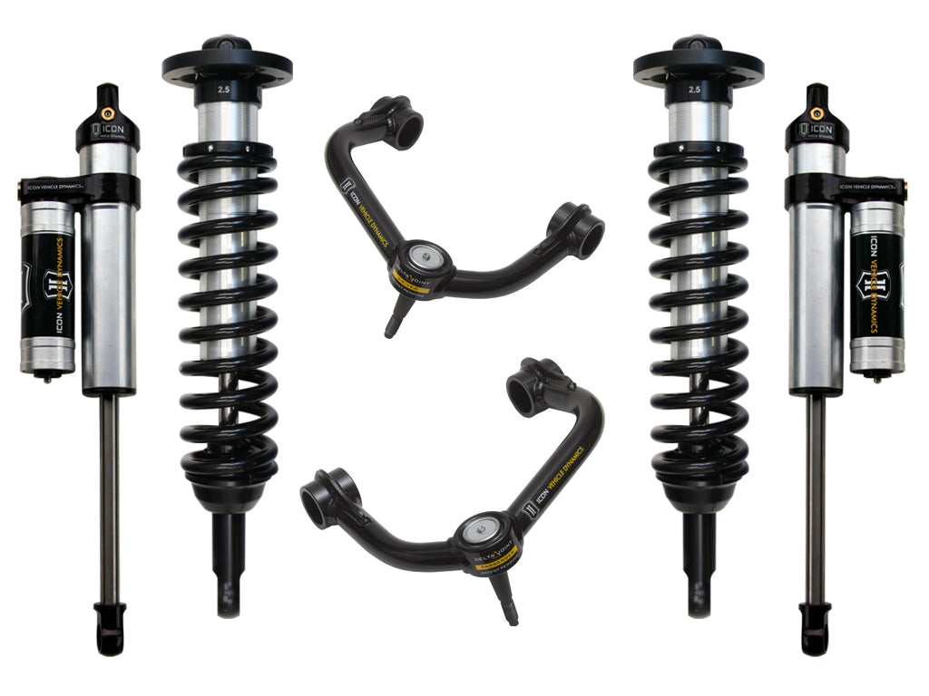 ICON Vehicle Dynamics 2004-2008 Ford F-150 4WD, 0-2.63" Lift, Stage 3 Suspension System, Tubular