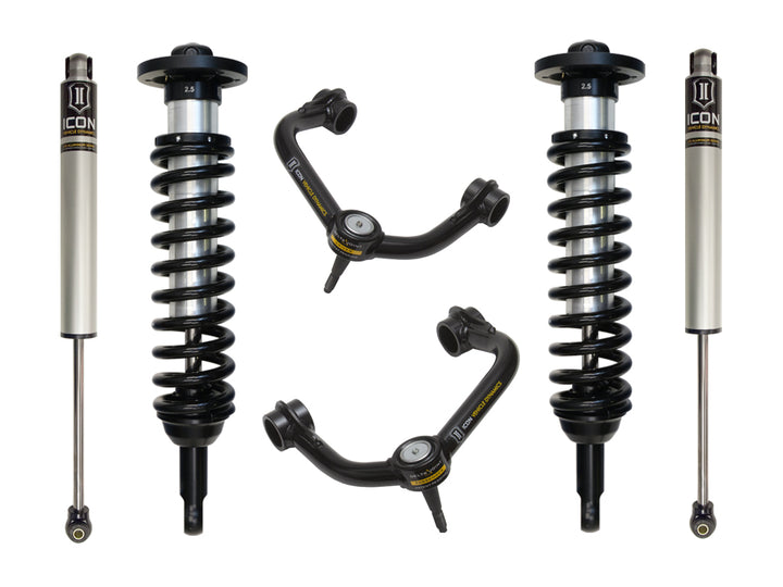 ICON Vehicle Dynamics 2004-2008 Ford F-150 2WD, 0-2.63" Lift, Stage 2 Suspension System, Tubular