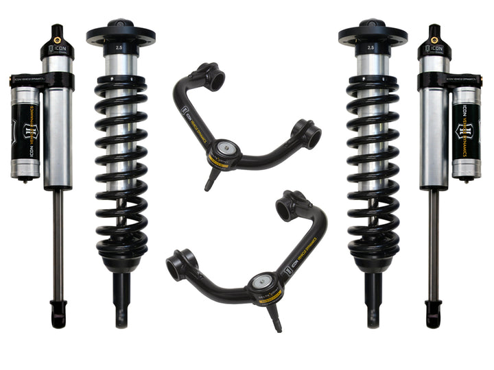 ICON Vehicle Dynamics 2004-2008 Ford F-150 2WD, 0-2.63" Lift, Stage 3 Suspension System, Tubular