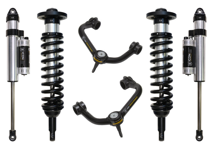 ICON Vehicle Dynamics 2004-2008 Ford F-150 2WD, 0-2.63" Lift, Stage 4 Suspension System, Tubular