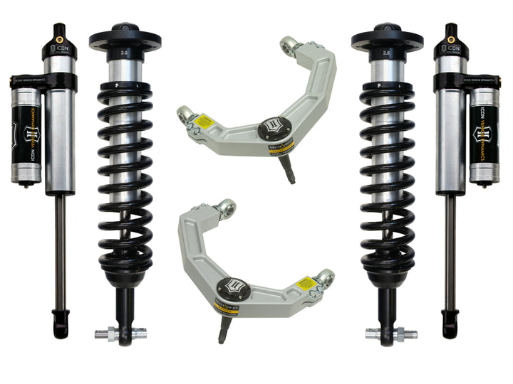ICON Vehicle Dynamics 2014 Ford F150 4WD, 0-2.63" Lift, Stage 3 Suspension System, Billet UCA