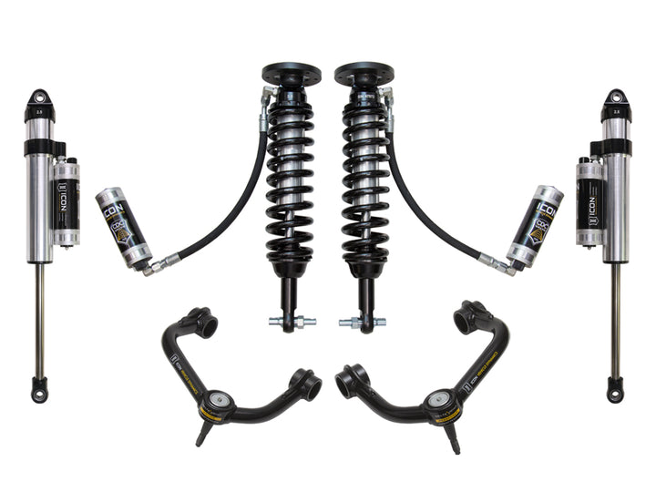 ICON Vehicle Dynamics 2014 Ford F150 4WD, 1.75-2.63" Lift, Stage 5 Suspension System, Tubular UCA