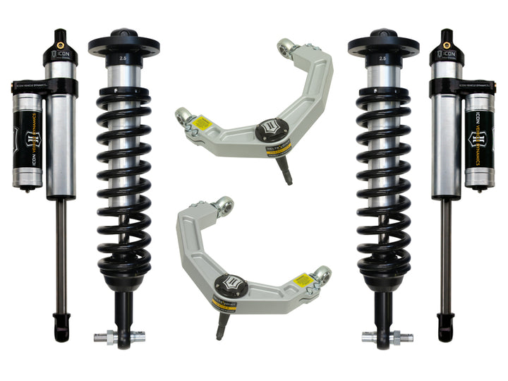 ICON Vehicle Dynamics 2014 Ford F-150 2WD, 0-2.63" Lift, Stage 3 Suspension System, Billet