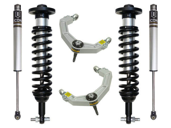 ICON Vehicle Dynamics 2015-2020 Ford F150 2WD, 0-3" Lift, Stage 2 Suspension System, Billet UCA