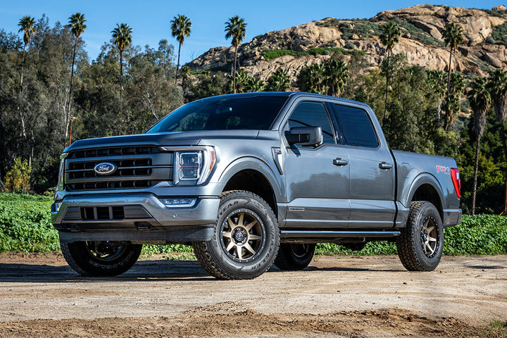 ICON Vehicle Dynamics 2021-2026 Ford F-150 4WD, 2.75-3.5" Lift, Stage 1 Suspension System, Tubular