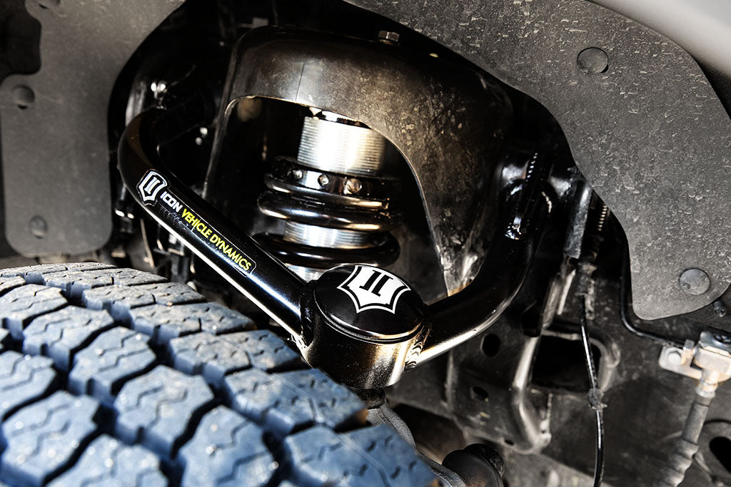 ICON Vehicle Dynamics 2021-2026 Ford F-150 4WD, 2.75-3.5" Lift, Stage 1 Suspension System, Tubular