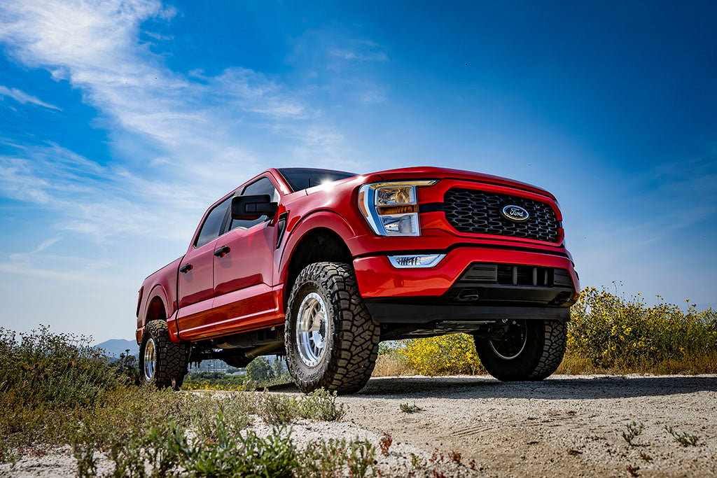 ICON Vehicle Dynamics 2021-2026 Ford F-150 4WD, 3.5-4.5" Lift, Stage 3 Suspension System, Tubular