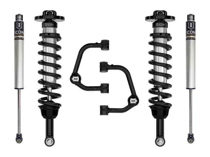 ICON Vehicle Dynamics 2021-2026 Ford F-150 Tremor, 2.5-3" Lift, Stage 1 Suspension System, Tubular