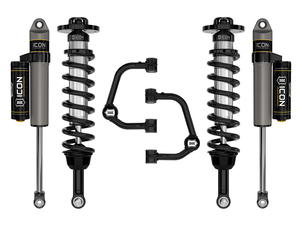 ICON Vehicle Dynamics 2021-2026 Ford F-150 Tremor, 2.5-3" Lift, Stage 2 Suspension System, Tubular