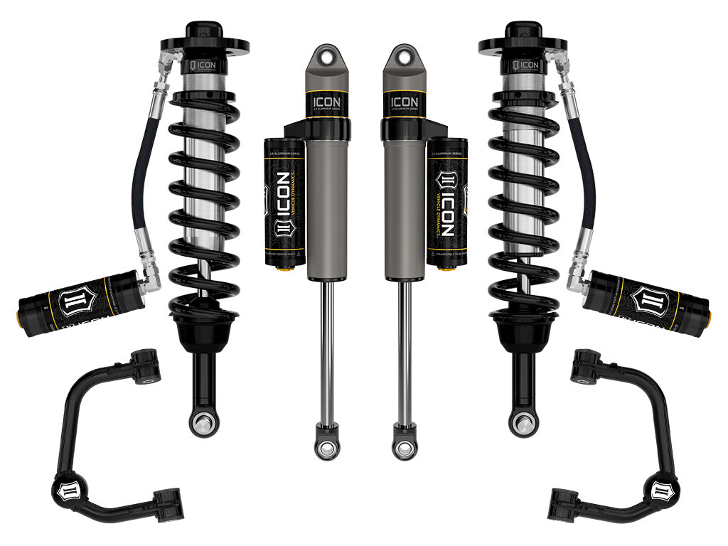 ICON Vehicle Dynamics 2021-2026 Ford F-150 Tremor, 2.5-3" Lift, Stage 3 Suspension System, Tubular