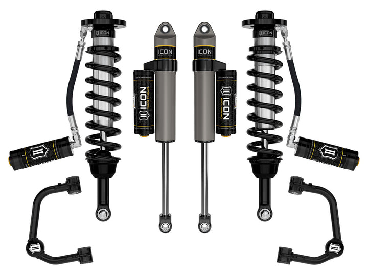 ICON Vehicle Dynamics 2021-2026 Ford F-150 Tremor, 2.5-3" Lift, Stage 3 Suspension System, Tubular