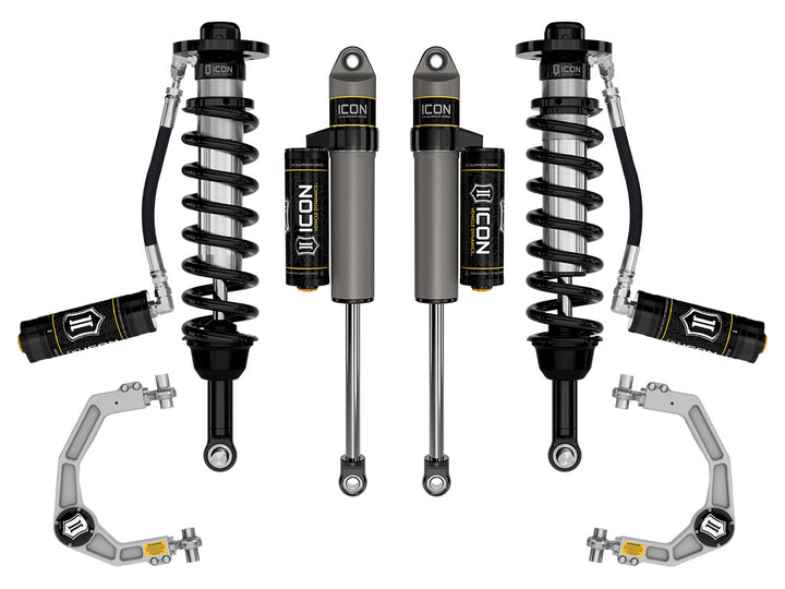ICON Vehicle Dynamics 2021-2026 Ford F-150 Tremor, 2.5-3" Lift, Stage 3 Suspension System, Billet