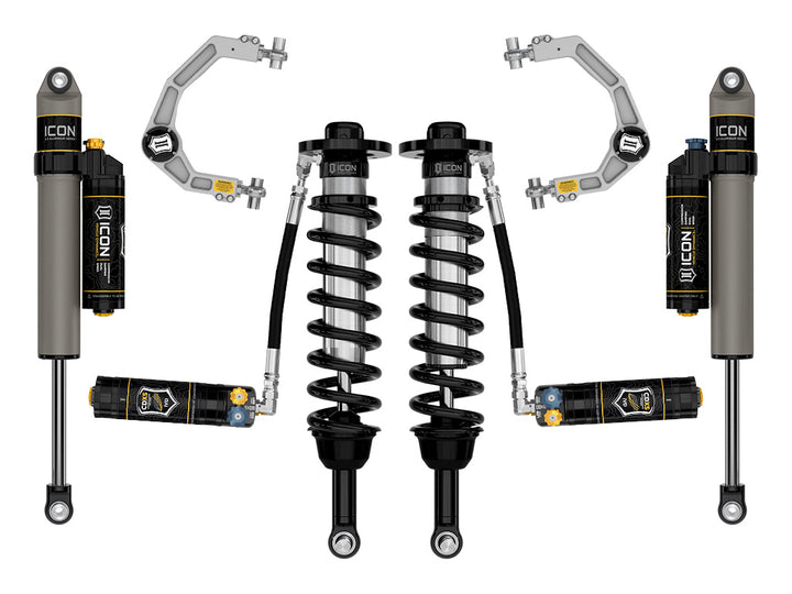 ICON Vehicle Dynamics 2021-2026 Ford F-150 Tremor, 2.5-3" Lift, Stage 4 Suspension System, Billet, CDXS
