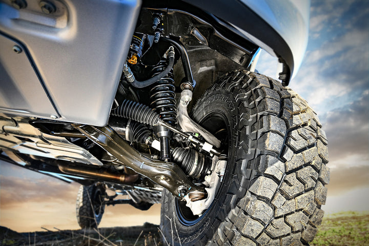 ICON Vehicle Dynamics 2021-2026 Ford F-150 Tremor, 2.5-3" Lift, Stage 4 Suspension System, Tubular, CDCV, w/ Leaf Packs