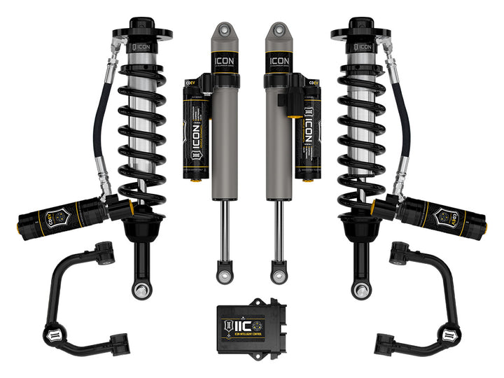 ICON Vehicle Dynamics 2021-2026 Ford F-150 Tremor, 2.5-3" Lift, Stage 5 Suspension System, Tubular