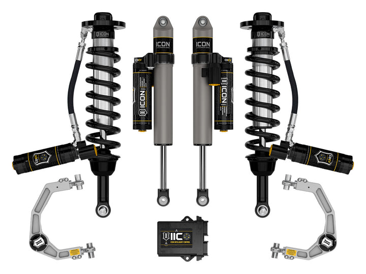 ICON Vehicle Dynamics 2021-2026 Ford F-150 Tremor, 2.5-3" Lift, Stage 5 Suspension System, Billet