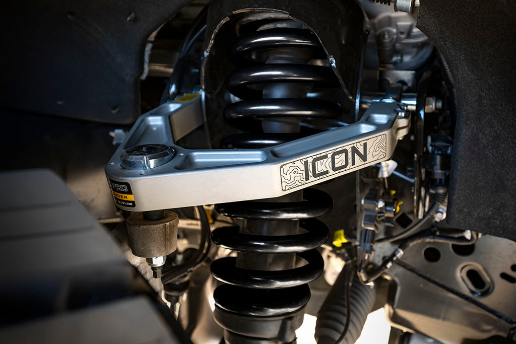 ICON Vehicle Dynamics 2021-2026 Ford F-150 Raptor, 2-2.25" Lift, Stage 2 Suspension System, Overland Rear Springs