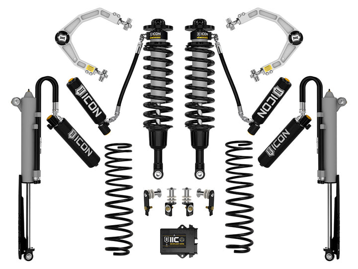 ICON Vehicle Dynamics 2021-2026 Ford F-150 Raptor, 1-3" Lift, Stage 4 Suspension System, Overland Rear Springs