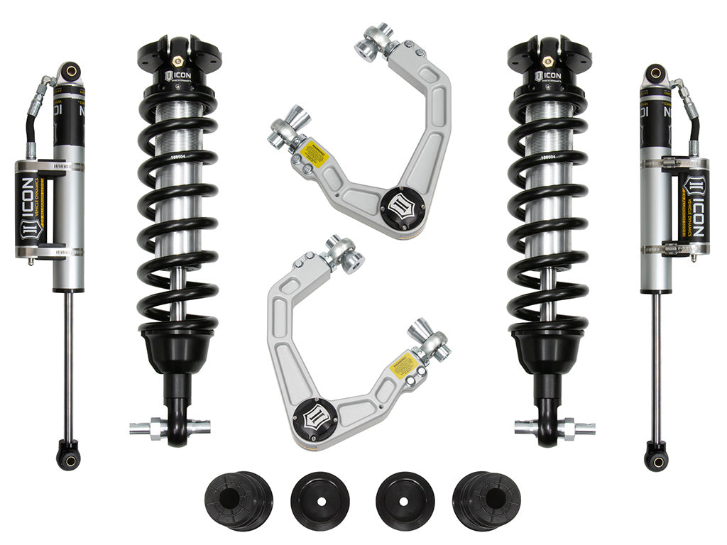 ICON Vehicle Dynamics 19-21 Ford Ranger, 0-3.5" Lift, Stage 3 Susp System, Billet UCA Al Knuckle