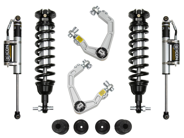 ICON Vehicle Dynamics 19-21 Ford Ranger, 0-3.5" Lift, Stage 3 Susp System, Billet UCA Al Knuckle