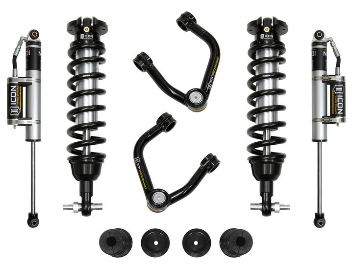 ICON Vehicle Dynamics 19-21 Ford Ranger, 0-3.5" Lift, Stage 3 Susp System, Tubular UCA Al Knuckle