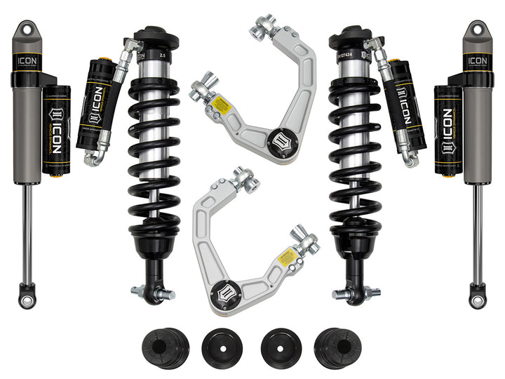 ICON Vehicle Dynamics 19-21 Ford Ranger, 0-3.5" Lift, Stage 4 Susp System, Billet UCA Al Knuckle