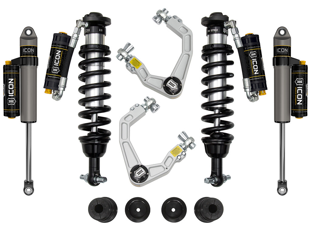 ICON Vehicle Dynamics 19-21 Ford Ranger, 0-3.5" Lift, Stage 5 Susp System, Billet UCA Al Knuckle