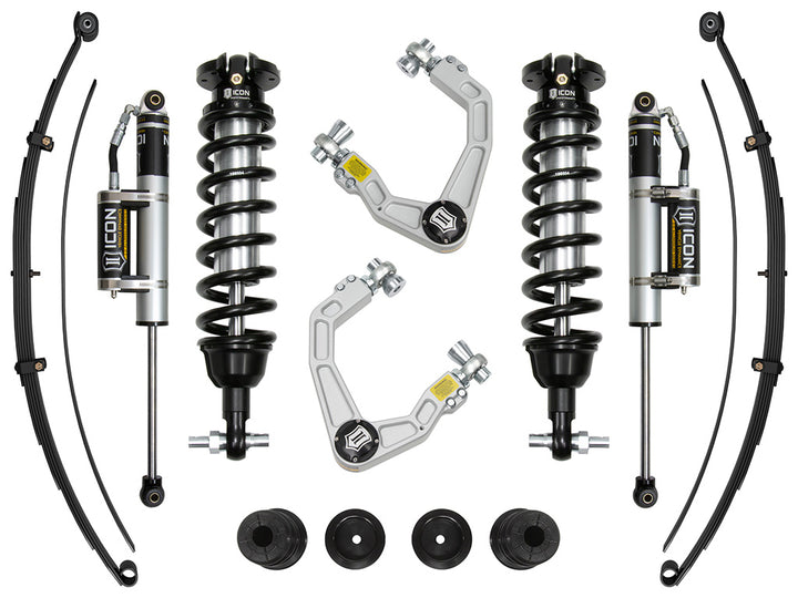 ICON Vehicle Dynamics 19-21 Ford Ranger, 0-3.5" Lift, Stage 6 Susp System, Billet UCA Al Knuckle